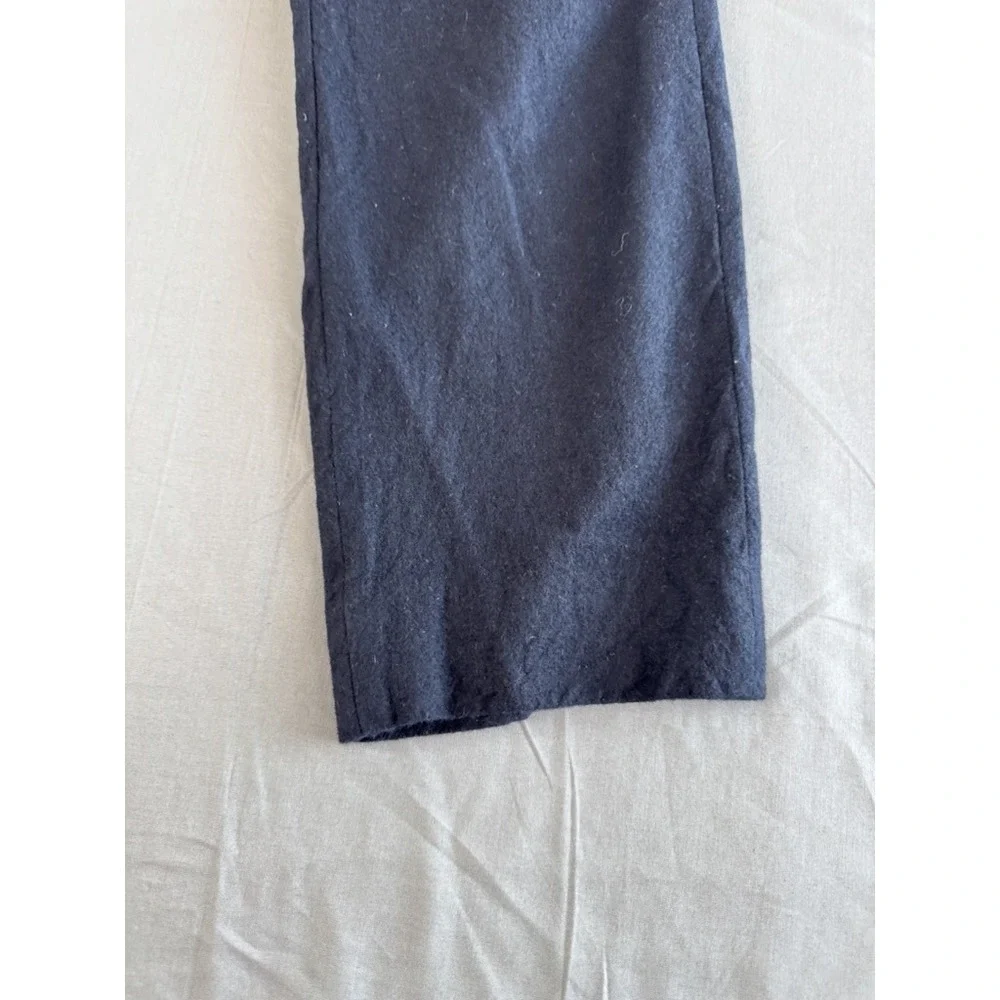 Hickey Freeman Pants Mens 36x26 Navy Blue 100% Wool American Woolen Co USA Dress